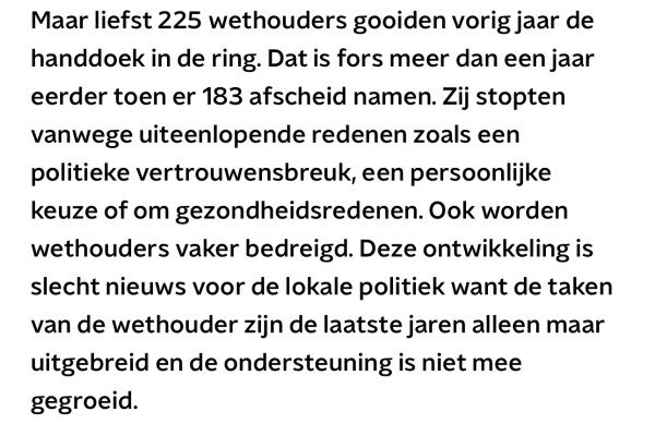 wethouders poll